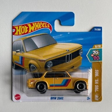 Hot Wheels Mainline BMW 2002 yellow