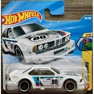 Hot Wheels Mainline BMW 635 CSi White No 80 Hot Wheels Mainline BMW 635 CSi White No 80