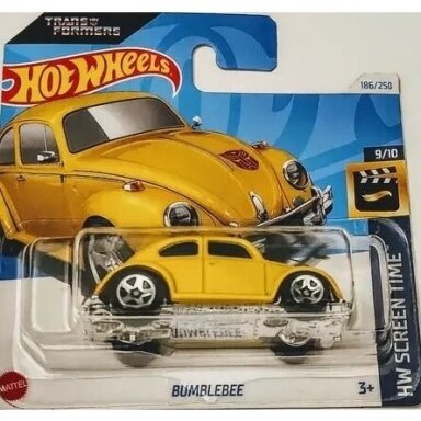 Hot Wheels Mainline Bumblebee (Volkswagen Beetle) Short Card