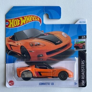 Hot Wheels Mainline Corvette C6 Orange