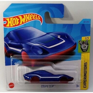 Hot Wheels Mainline Coupe Clip Blue/Red