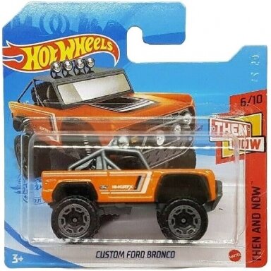 Hot Wheels Mainline Custom Ford Bronco orange