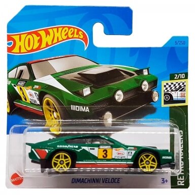 Hot Wheels Mainline Dimachinni Veloce Green