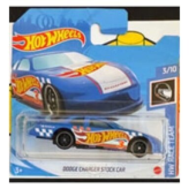 Hot Wheels Mainline Dodge Charger Stock Car Blue Nascar