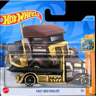 Hot Wheels Mainline Fast-Bed Hauler Brown
