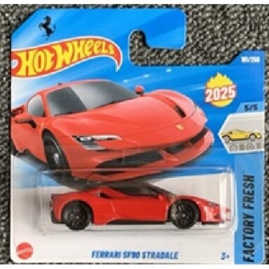 Hot Wheels Mainline Ferrari SF90 Stradale Red