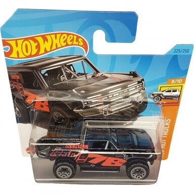 Hot Wheels Mainline Ford Bronco R black Borla78