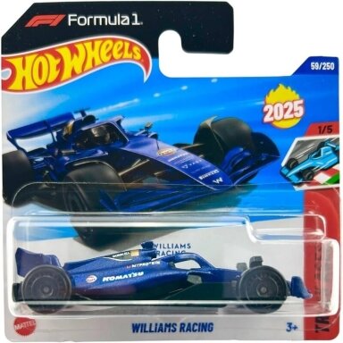 Hot Wheels Mainline Formula F1 Williams Racing Blue