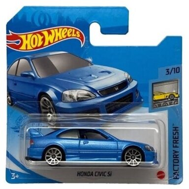 Hot Wheels Mainline Honda Civic Si Blue