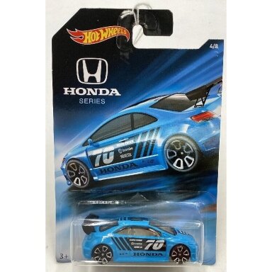Hot Wheels Mainline Honda Civic SI Blue