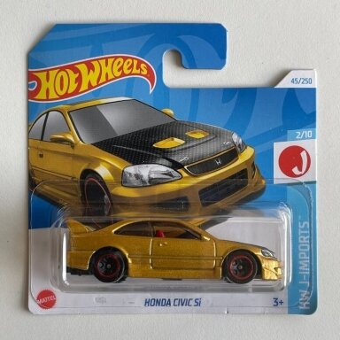 Hot Wheels Mainline Honda Civic Si Gold