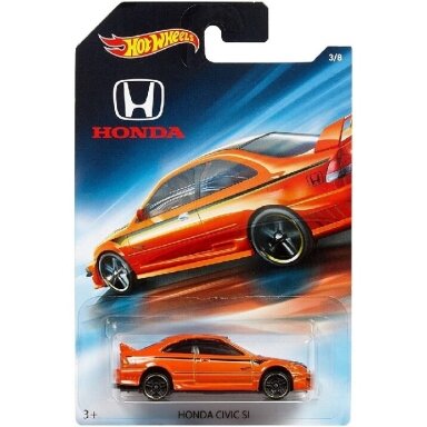 Hot Wheels Mainline Honda Civic SI Orange