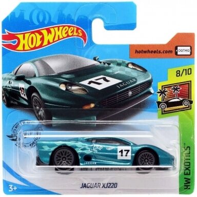 Hot Wheels Mainline Jaguar XJ220 Green