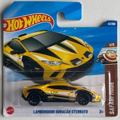 Hot Wheels Mainline Lamborghini Huracan Sterrato Yellow