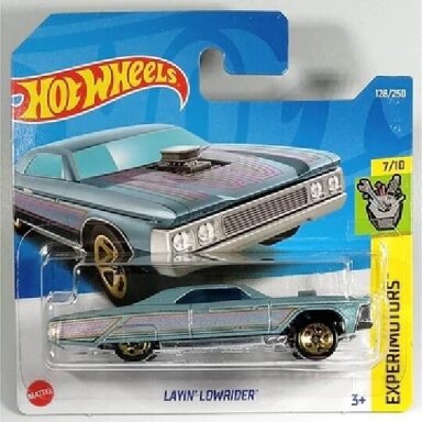 Hot Wheels Mainline Layin Lowrider light blue