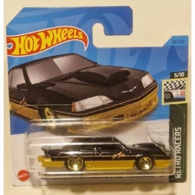 Hot Wheels Mainline Matt and Debbie Hays 1988 Pro Street Thunderbird black short card