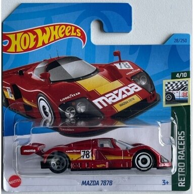 Hot Wheels Mainline Mazda 787B red