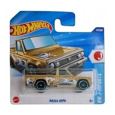 Hot Wheels Mainline Mazda Repu Light Brown