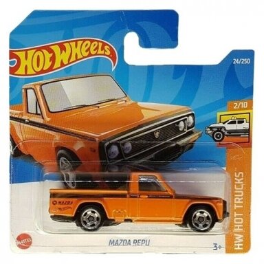 Hot Wheels Mainline Mazda Repu Orange