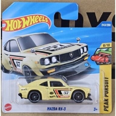 Hot wheels Mainline Mazda RX-3 Yellow