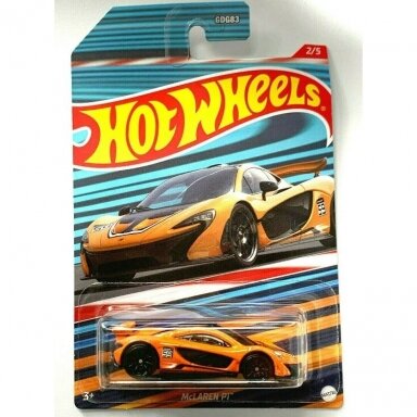 Hot Wheels Mainline McLaren P1 Orange