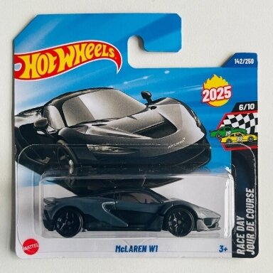 Hot Wheels Mainline McLaren W1 Black/Grey