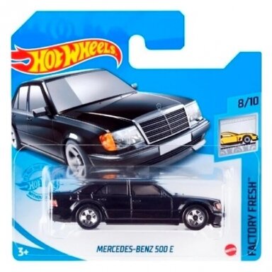 Hot Wheels Mainline Mercedes Benz 500 E black