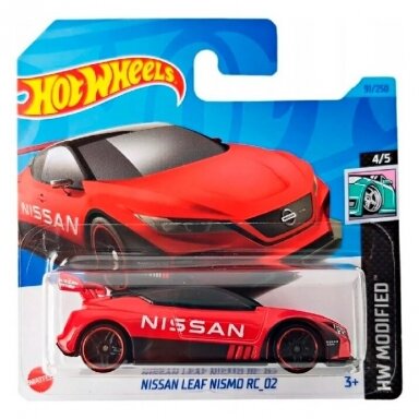 Hot Wheels Mainline Nissan Leaf Nismo RC 02 red