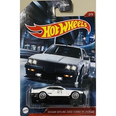 Hot Wheels Mainline Nissan Skyline 2000 Turbo RS KDR30 White