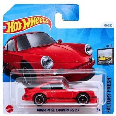Hot Wheels Mainline Porsche 911 Carrera RS 2.7 red