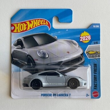 Hot Wheels Mainline Porsche 911 Carrera T Grey