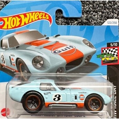 Hot Wheels Mainline Shelby Cobra Daytona Coupe gulf