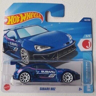 Hot Wheels Mainline Subaru BRZ blue