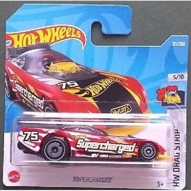 Hot Wheels Mainline Supercharged Red