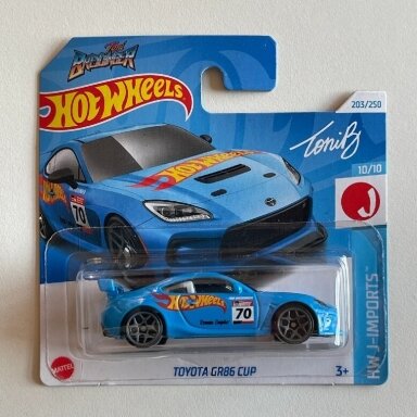Hot Wheels Mainline Toyota GR86 Cup Blue