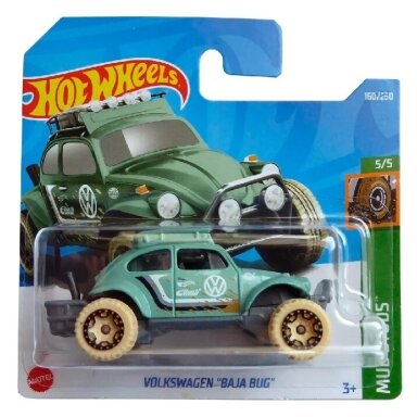 Hot Wheels Mainline Volkswagen Baja Bug Green