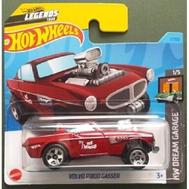 Hot Wheels Mainline Volvo P1800 Gasser Red