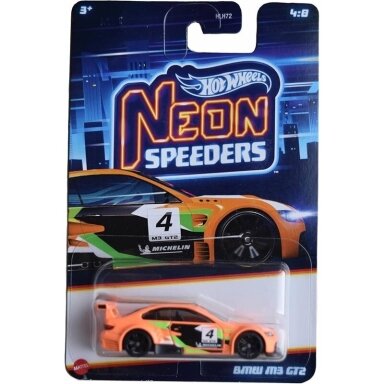 Hot Wheels Mainline Neon Speeders BMW M3 GT2 Orange