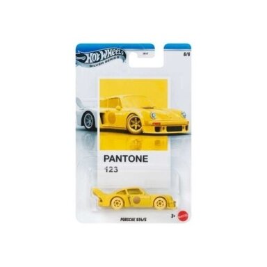 Hot Wheels Mainline Pantone Mix Porsche 934,5, yellow