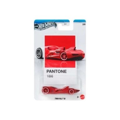 Hot Wheels Mainline Pantone Mix Twin Mill III, red