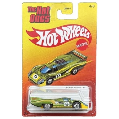 Hot Wheels Mainline The Ultra Hot Ones Set Porsche 917 LH, Green No.9 Hot Wheels Mainline The Ultra Hot Ones Set Porsche 917 LH, Green No.9