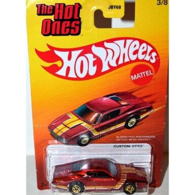 Hot Wheels Mainline The Ultra Hot Set Custom Otto, red