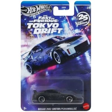 Hot Wheels Mainline/Silverline Fast and Furious Tokyo Drift Nissan 350Z Custom Black