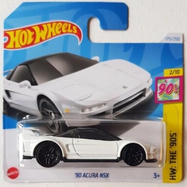 Hot Wheels 90 Acura NSX white