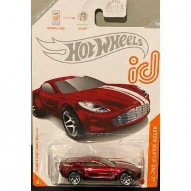 Hot Wheels Aston Martin One-77 ID- SCAN ME