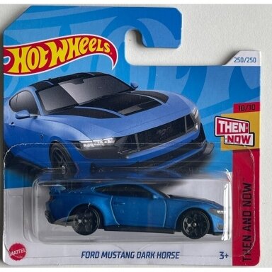 Hot Wheels Ford Mustang Dark Horse blue