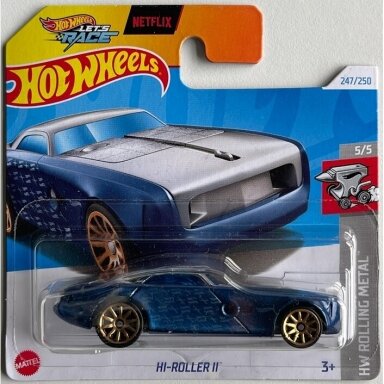 Hot Wheels Hi-Roller II blue (Rolls Royce)