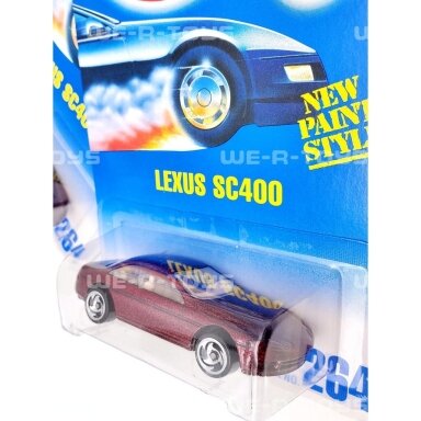 Hot Wheels Lexus SC400 Brown Long Card Collector No. 264