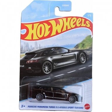 Hot Wheels Porsche Panamera Turbo S E-Hybrid Sport Turismo black