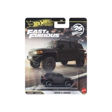 Hot Wheels Premium 2026 Fast & Furious Modeliukas Toyota FJ Cruiser, black (yra Sandėlyje) Hot Wheels Premium 2026 Fast & Furious Modeliukas Toyota FJ Cruiser, black (yra Sandėlyje)